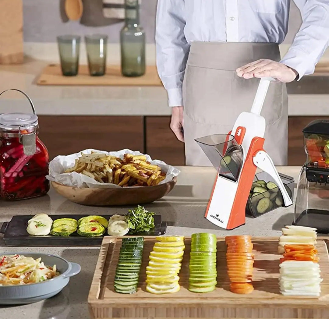 Kitchen Chopper 5 in 1 Multifunctional vegetable slicer Mandoline Slicer Vegetable Cutter