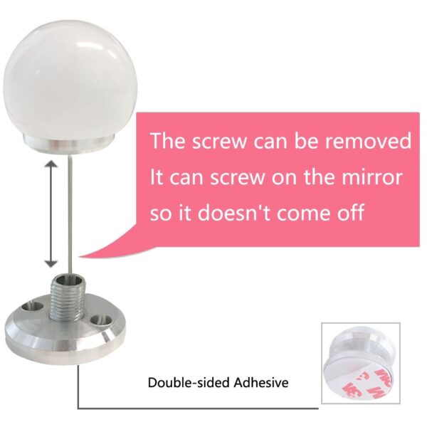 LED Vanity Mirror Lights Hollywood Style for Makeup Dressing Table